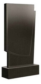 Модель памятника №102 вертикальный, современный, мужской, свободный